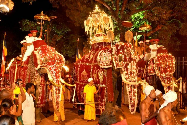 Kandy Esala Perahera 2025 Time Table
