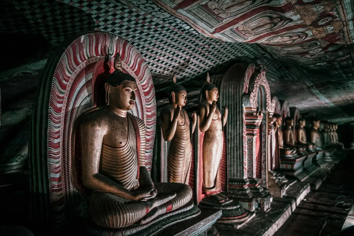 The Golden Temple of Dambulla Sri Lanka