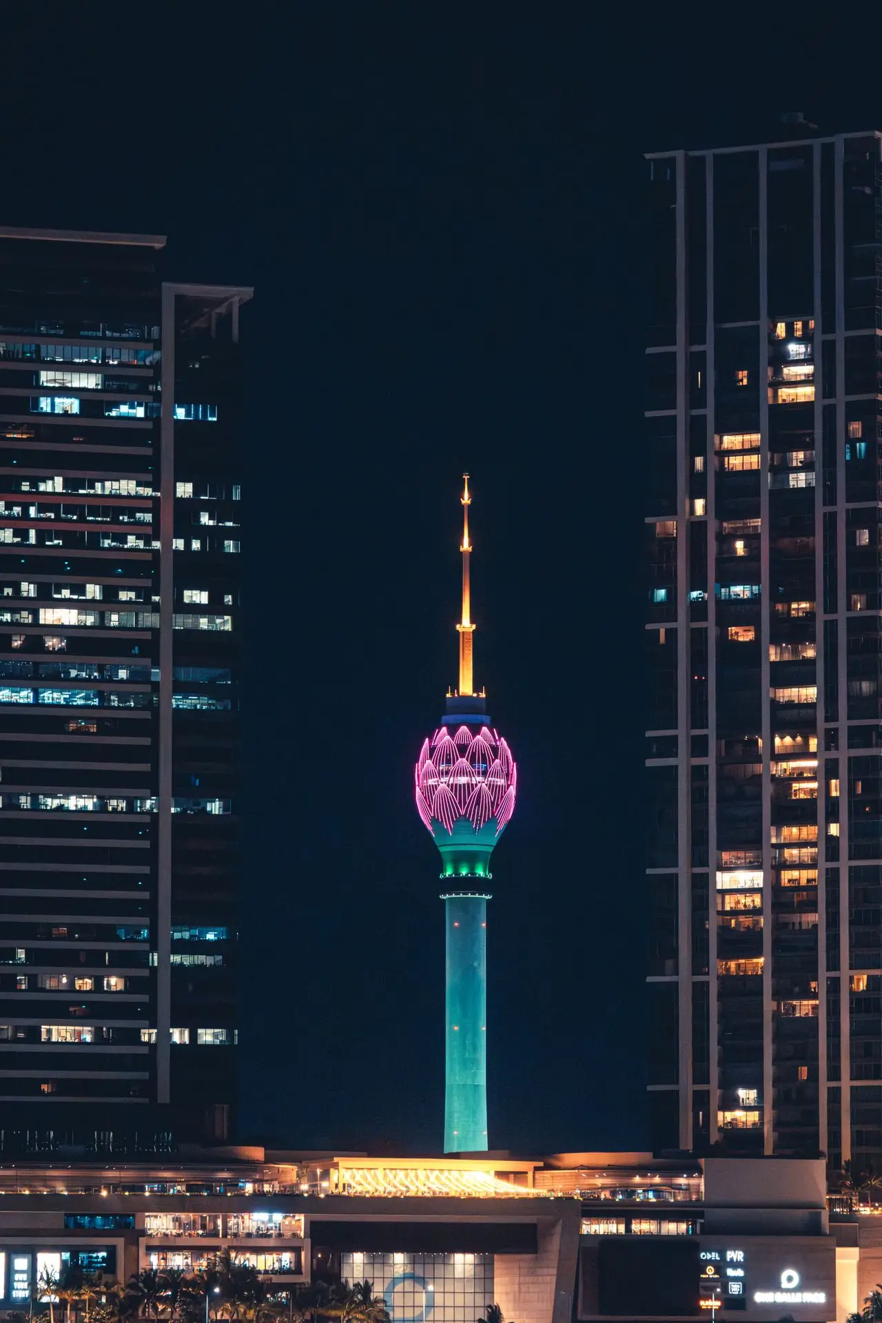 Lotus Tower in Sri Lanka