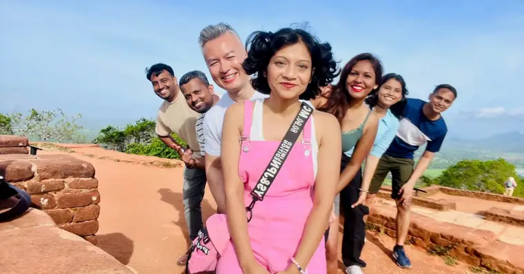 Office group holiday on a Sri Lanka tour package
